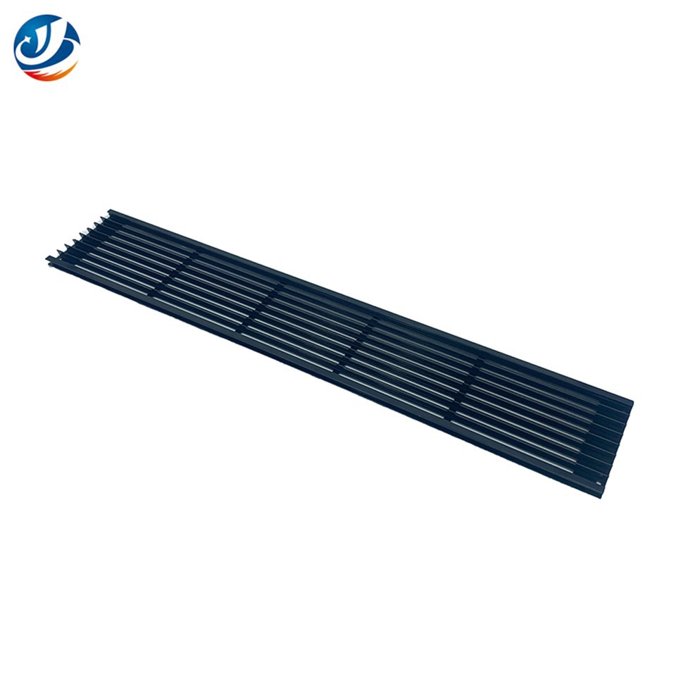 Rektangulär ventilnät i aluminiumprofil