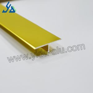 Kakelfog i anodiserad aluminium